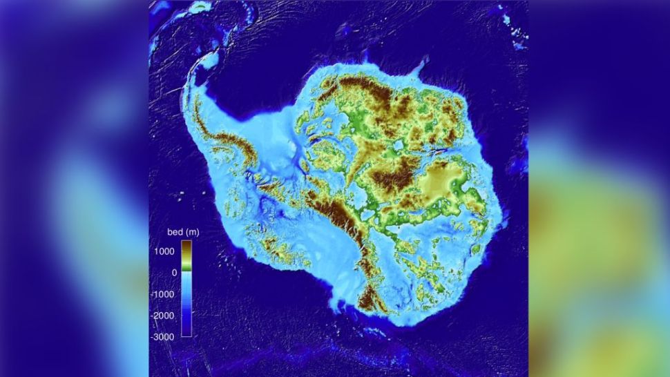 Ученые уточнили границы и высоту материка подо льдами Антарктиды