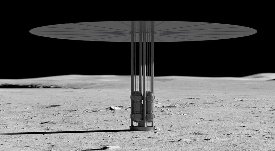 НАСА будет искать предложения по лунной ядерной энергетической системе