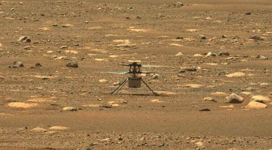 Ingenuity все еще как новенький после почти года на Марсе