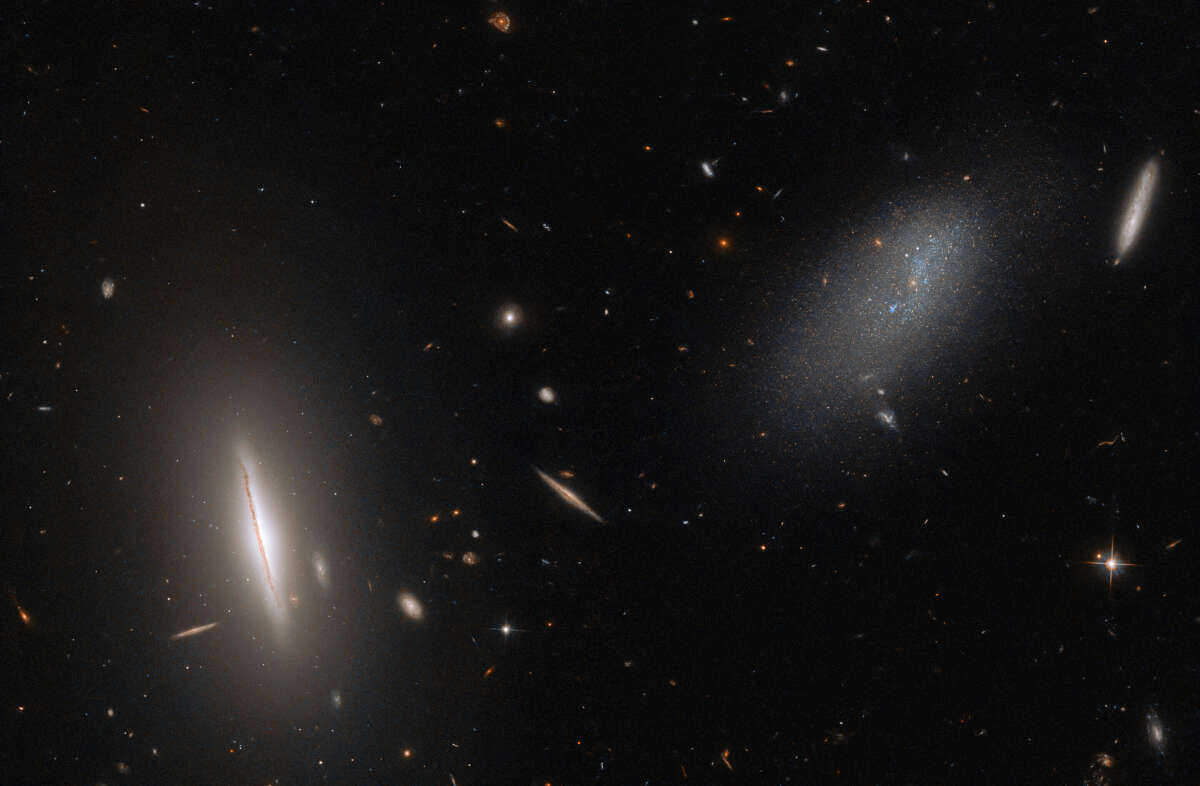 Космический телескоп «Хаббл» прислал изображение галактики LEDA  48062